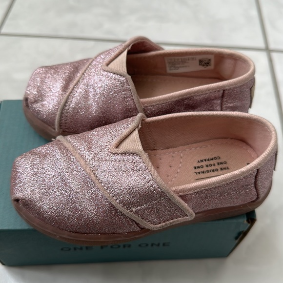 Classic Ballet Pink Glitter Espadrille - Picture 3 of 7